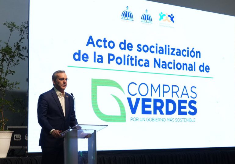 Gobierno reconocerá avances de entidades estatales en compras verdes