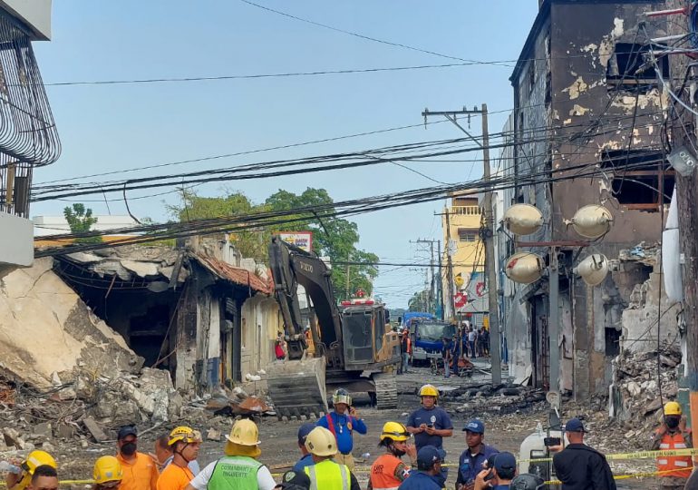 VIDEO | Al día siguiente de explosión se daría primer palazo para construcción de parqueo en el mismo lugar donde ocurrió el hecho