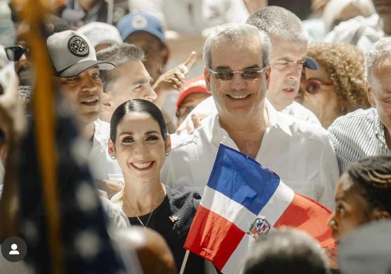 Raquel Arbaje reacciona a repostulación de Abinader: “Estaré a tu lado en todo momento”