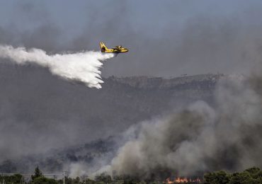 Grecia en pie de lucha contra incendios por sexto día consecutivo