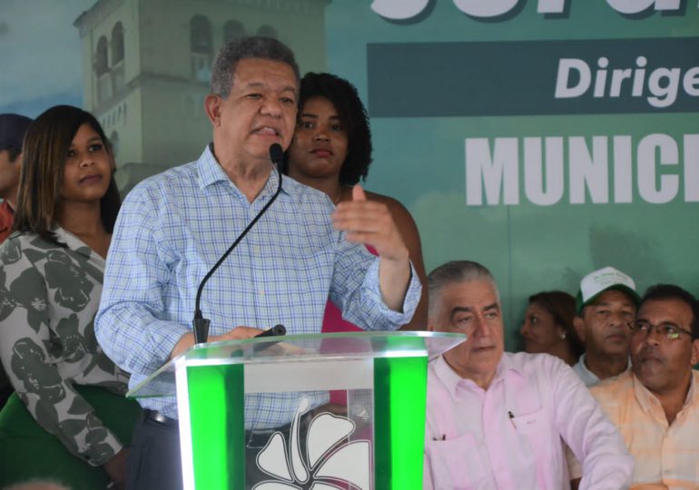 Leonel Fernández: “la desesperanza se incrementa y la gente comienza a decir que con nosotros se vivía mejor"