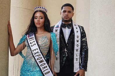 Dupla dominicana gana certamen de belleza Festival Expoworld 2023