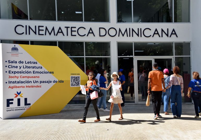 Feria del Libro 2023 con amplia cartelera de cine en la Cinemateca Dominicana