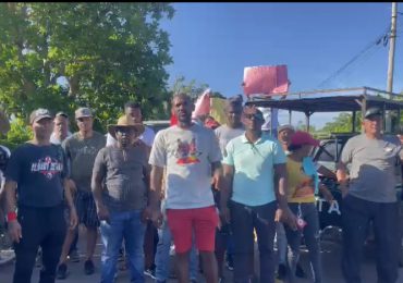VIDEO | Comunitarios rechazan instalación de generadores eléctricos en Las Galeras