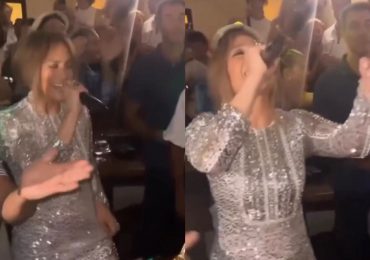 VIDEO | Jlo canta y baila durante gira de vacaciones a bordo de su yate en Capri, Italia