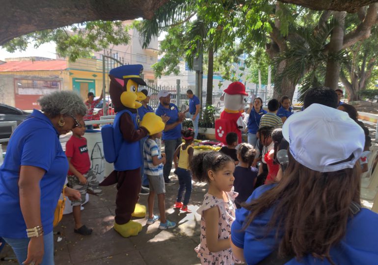 Alcaldía Santiago realiza mañana cultural y ecología con niños y niñas del barrio La Joya