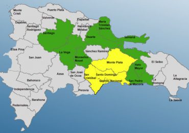 COE mantiene 8 provincias en alerta verde y 4 en amarilla