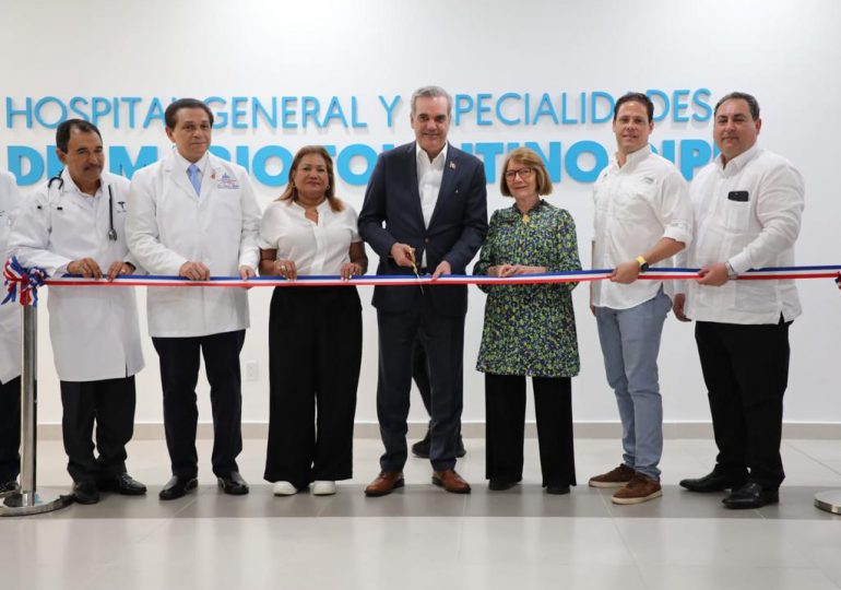 Abinader inaugura Hospital Mario Tolentino Dipp en Santo Domingo Norte