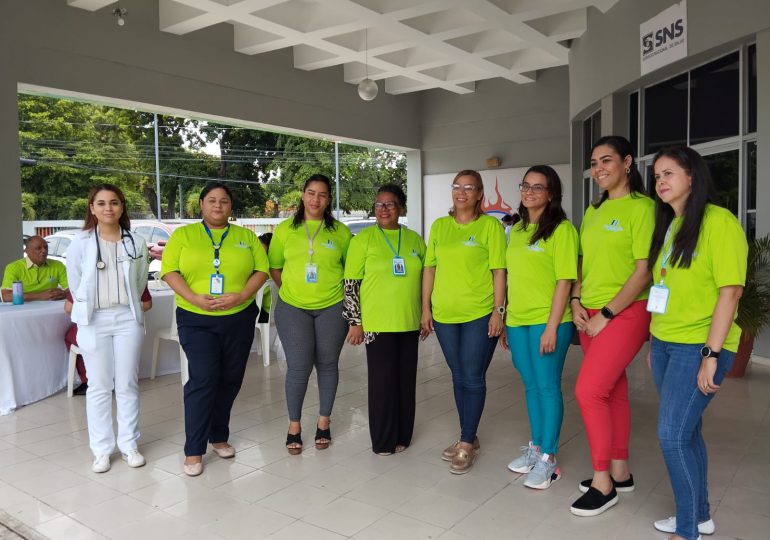 Evalúan colaboradores del Hospital Arturo Grullón en jornada Semana Saludable