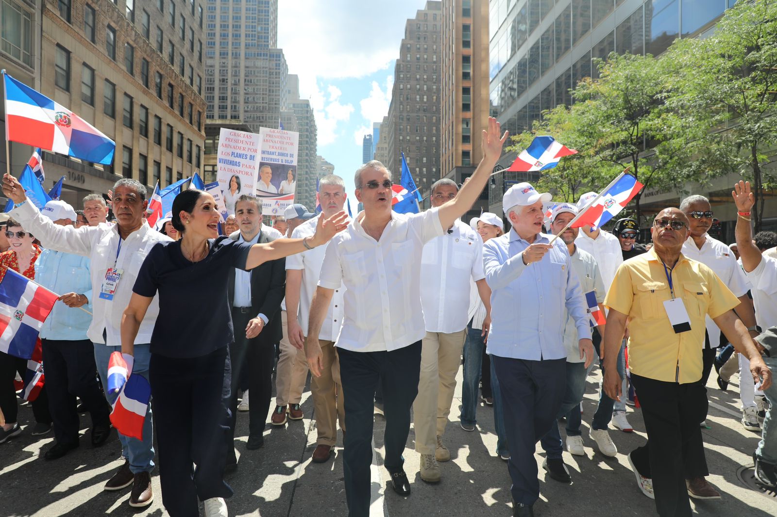 Presidente Abinader encabeza Desfile Dominicano de Manhattan RC Noticias