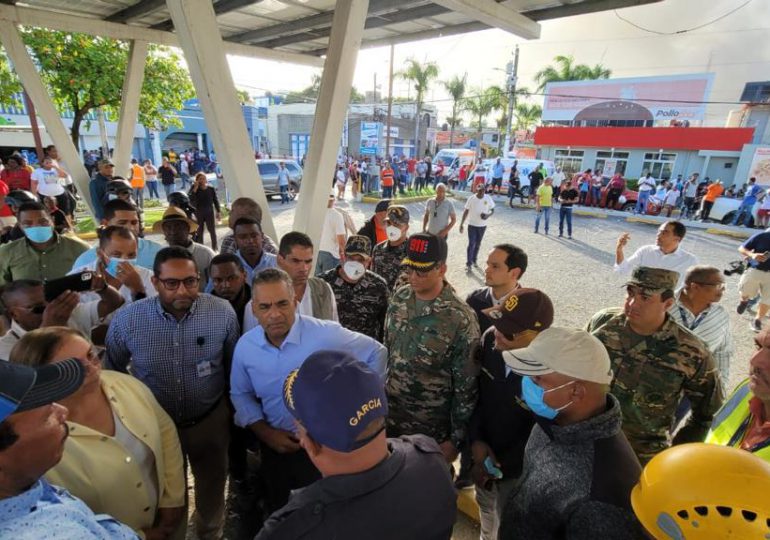 VIDEO | Gobierno despliega unidades de emergencia ante explosión en San Cristóbal