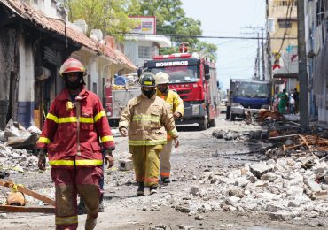 Gobierno coordina acciones para dar respuestas afectados de explosión en San Cristóbal