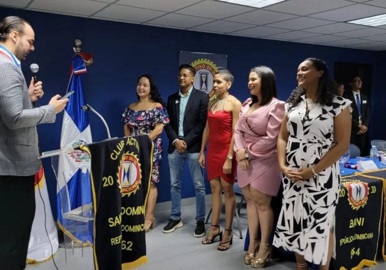 Club Activo 20-30 celebra 61 años en Santo Domingo