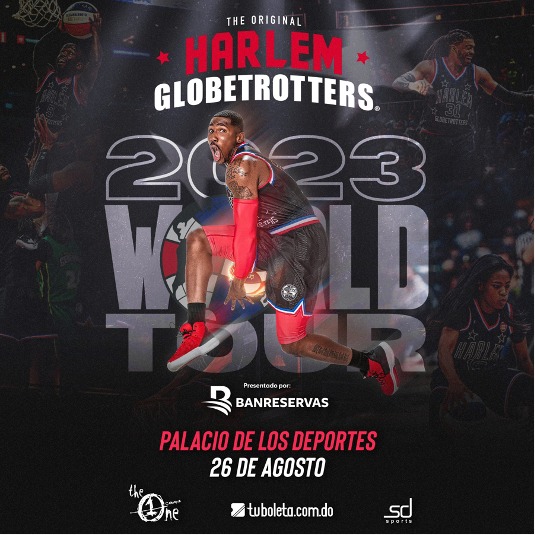 Los “Harlem Globetrotters” están listos para su llegada a República Dominicana