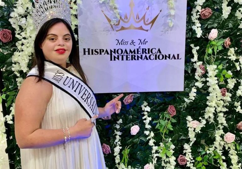 Modelo con Síndrome de Down es coronada como Miss Universal Model Look Internacional en RD