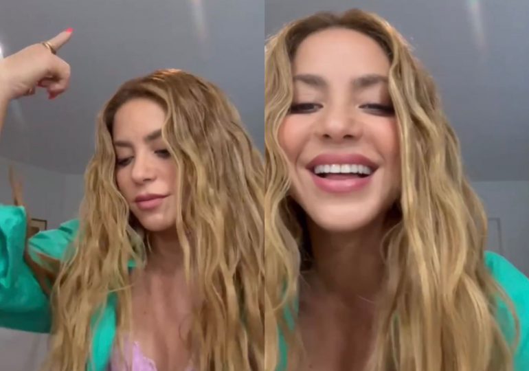 VIDEO | Shakira canta y baila a ritmo de la canción "Sprinter" de Dave y Central Cee