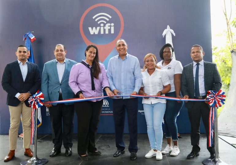 Indotel inaugura 13 nuevos puntos de acceso WiFi en San Pedro de Macorís