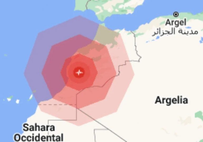 Sismo de magnitud 6,8 ​​sacude Marruecos al suroeste de Marrakech