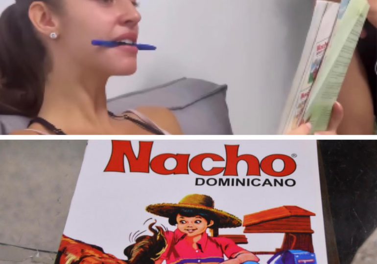 Video| Mariana Downing aprende español con el famoso “libro Nacho”