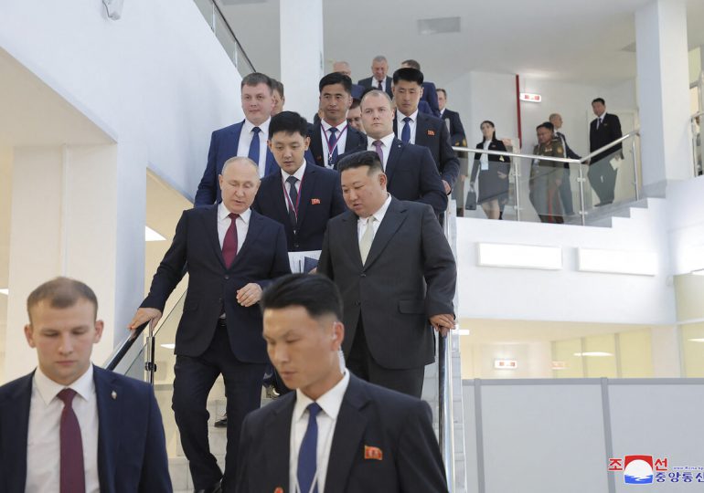 Putin acepta invitación de Kim de visitar Corea del Norte