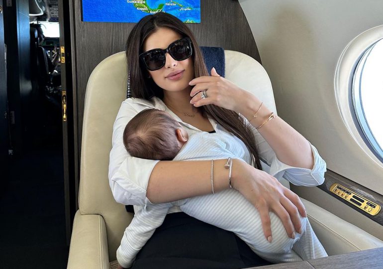 Nadia Ferreira sobre el primer viaje en avión de su bebé: "¡Que rápido pasa el tiempo!"