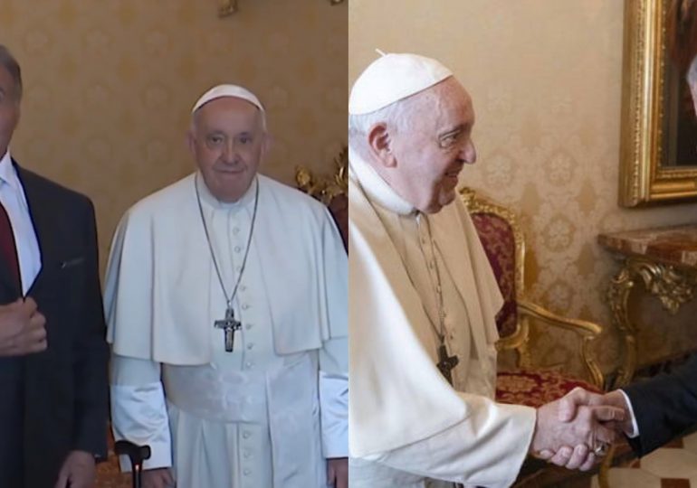 VIDEO | Papa Francisco recibe en el Vaticano a Sylvester Stallone