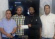 Brea Frank hace entrega de 1 millón de pesos recaudados en radio maratón “SOS San Cristóbal”
