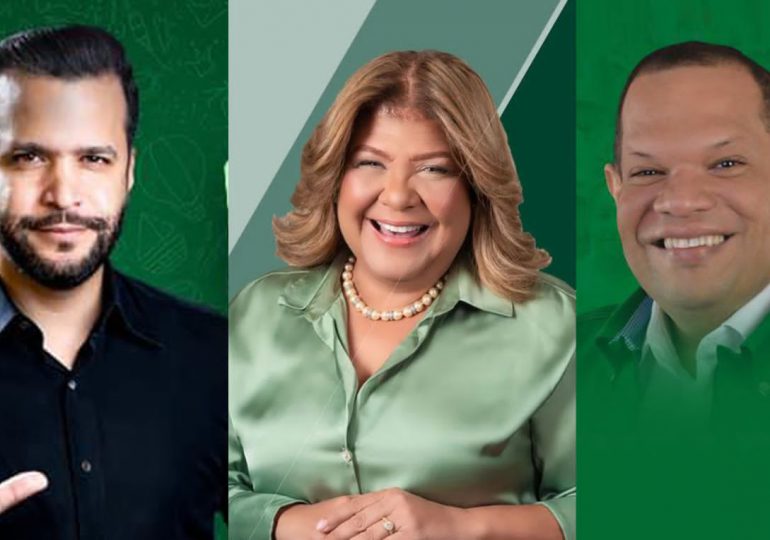 Rafael Paz, Carlos Guzmán y Noris Medina serán lanzados como precandidatos por la FP en alcaldías del DN, SDN y Barahona