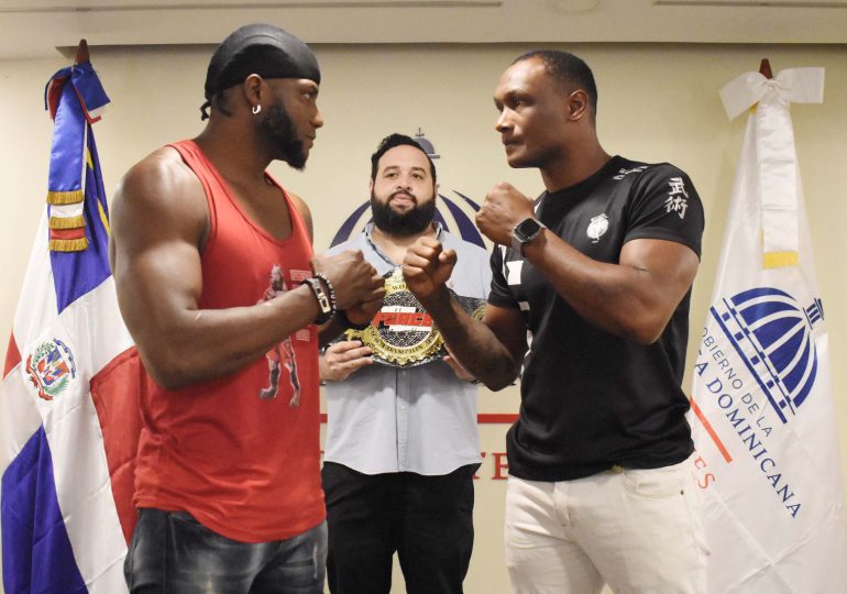 “Hierro” Sosa y “Tiki” Acevedo se disputarán este sábado el título Fighting Force de la MMA