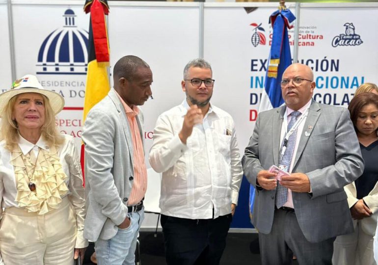 RD es atractiva para la inversión, dice director del FEDA en Feria del chocolate en Bélgica