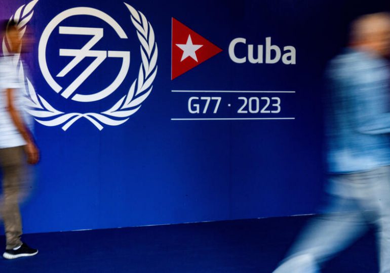 G77+China llama en Cuba "cambiar las reglas del juego" internacional"