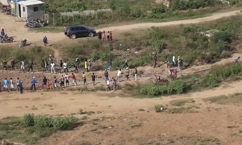 Presidencia informa sobre cierre del paso del agua en el río Masacre por ciudadanos haitianos