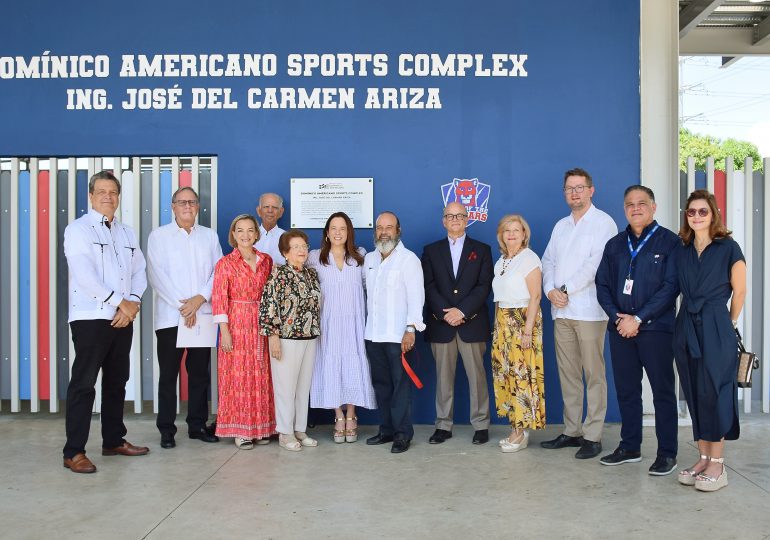 El Instituto Cultural Domínico Americano inaugura un moderno complejo deportivo y recreativo