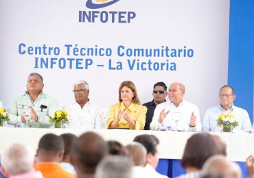 INFOTEP continua expansión; vicepresidenta inaugura Centro Técnico Comunitario en La Victoria