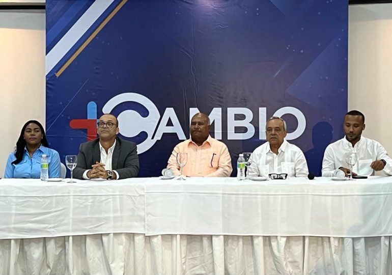 Movimiento Político Más Cambio anuncia agenda de actividades por reelección de Luis Abinader