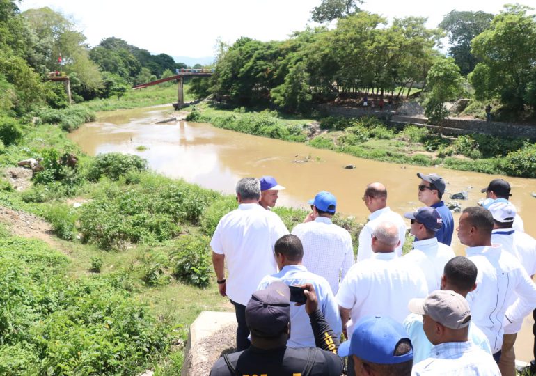 INDRHI, INAPA y Obras Públicas habilitarán canal que se alimentará de Río Masacre