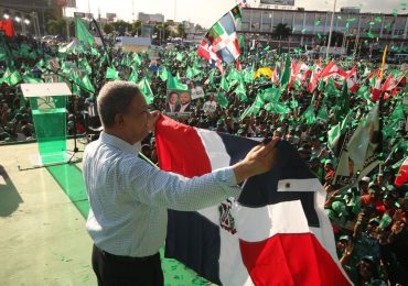 Leonel: "PRM fracasó en el tema de la seguridad ciudadana", en concentración