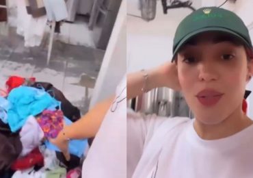 VIDEO | Karen Yapoort se va de compras a la "pulga"