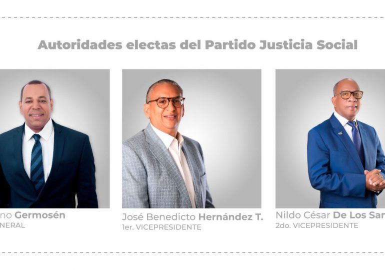 “Partido Justicia Social” establece su liderazgo con un Secretario General y dos Vicepresidentes