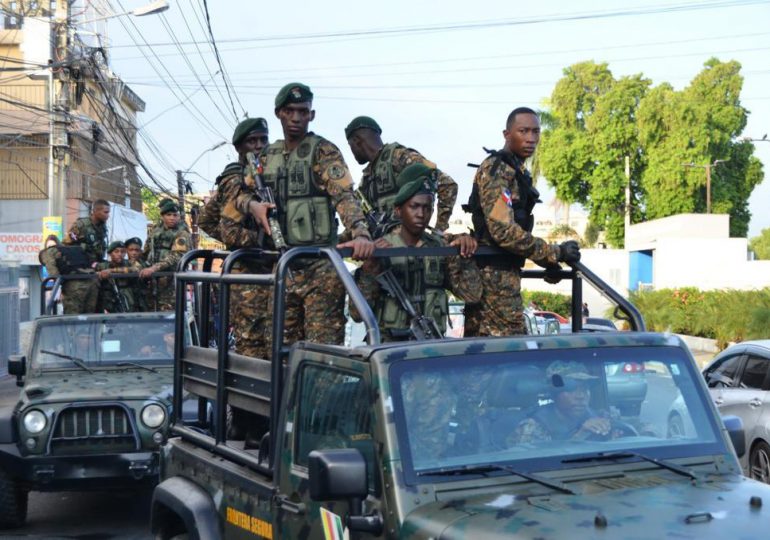 Comando Conjunto Unificado, DNCD y PN despliegan tropas élites y equipos en el sector de Capotillo