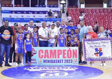 Club San Lázaro se corona campeón en la categoría minibasket masculino y femenino