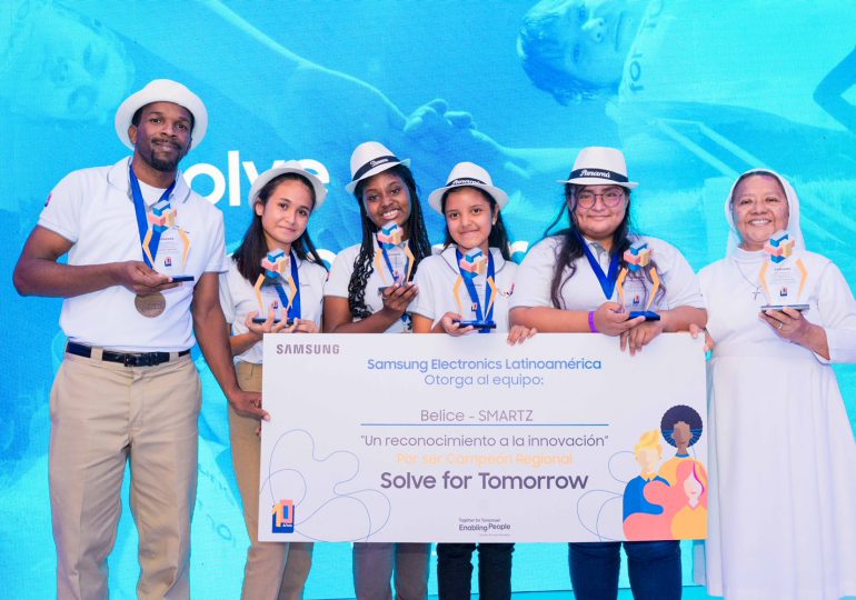 Estudiantes de Belice ganan el programa regional “Samsung Solve for Tomorrow 2023”