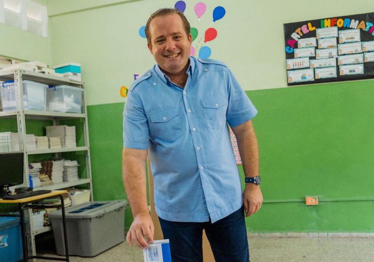 VIDEO | José Ignacio Paliza ejerce su voto en primarias internas del PRM