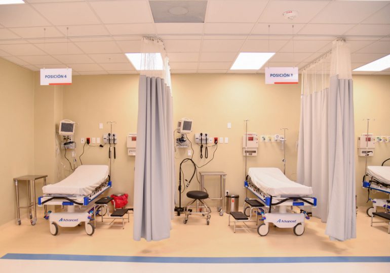 Autoridades de Salud disponen de 54 camas en Hospital Mario Tolentino Dipp