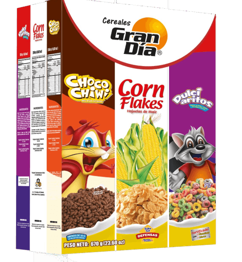 Empresa Mejía Arcalá presenta nueva marca de cereales “Gran Día”