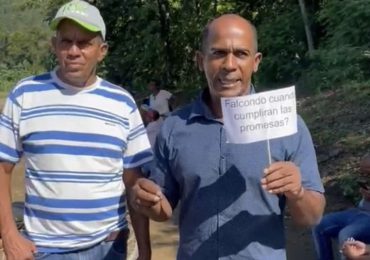 VIDEO | Residentes de Bonao solicitan al gobierno construcción de obras