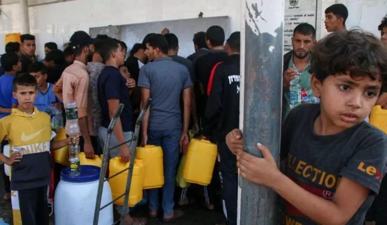Desesperación en Jan Yunis, ciudad de Gaza con 1 millón de bocas que alimentar
