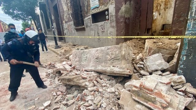 Sismo de magnitud 6 causó daños materiales en el sur de México