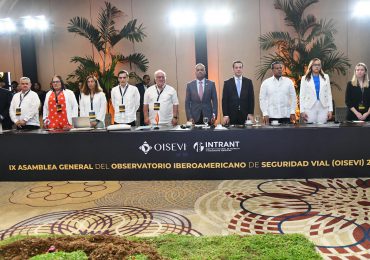 Joel Santos encabeza Asamblea General del Observatorio Iberoamericano de Seguridad Vial 