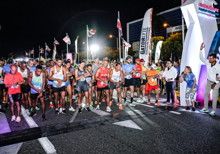 La ciudad hace historia con la sexta edición del maratón de Santo Domingo 